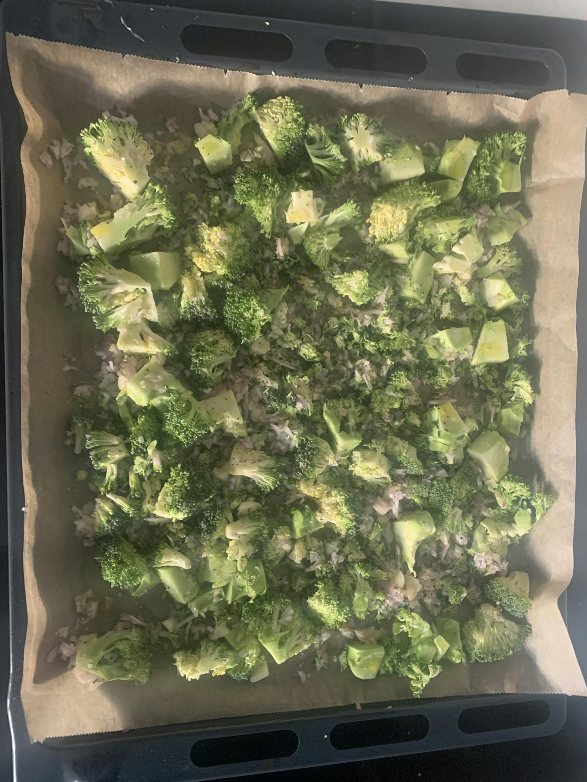 Image of step 4 called: Broccoli in de oven 
